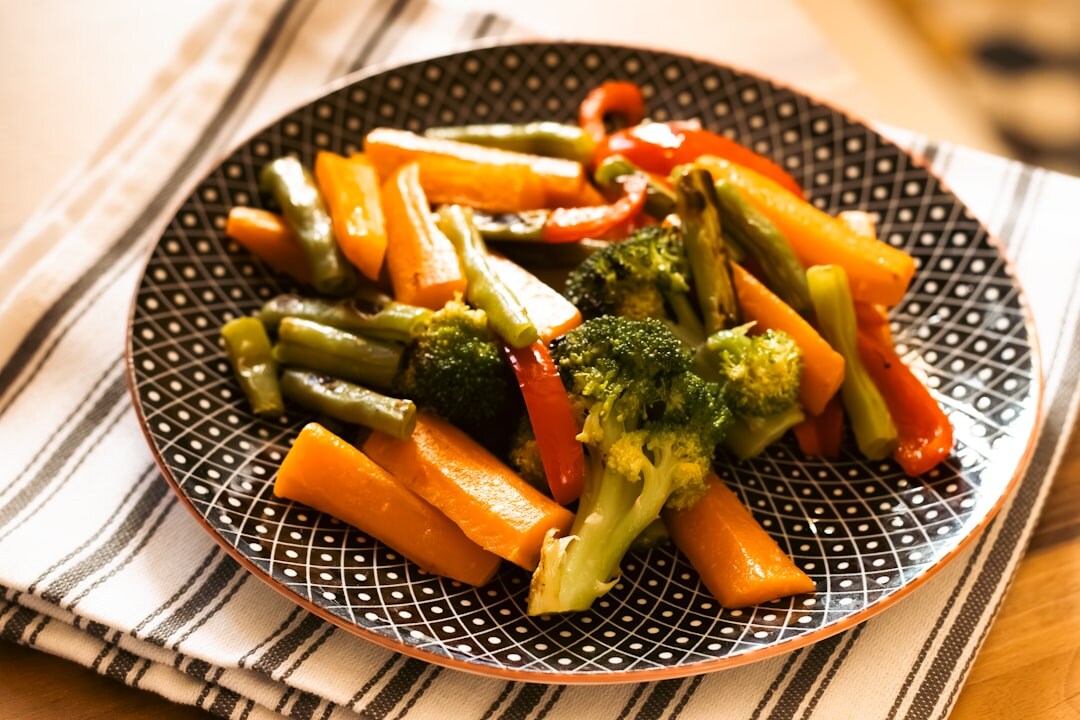 roasted seasonal vegetables
